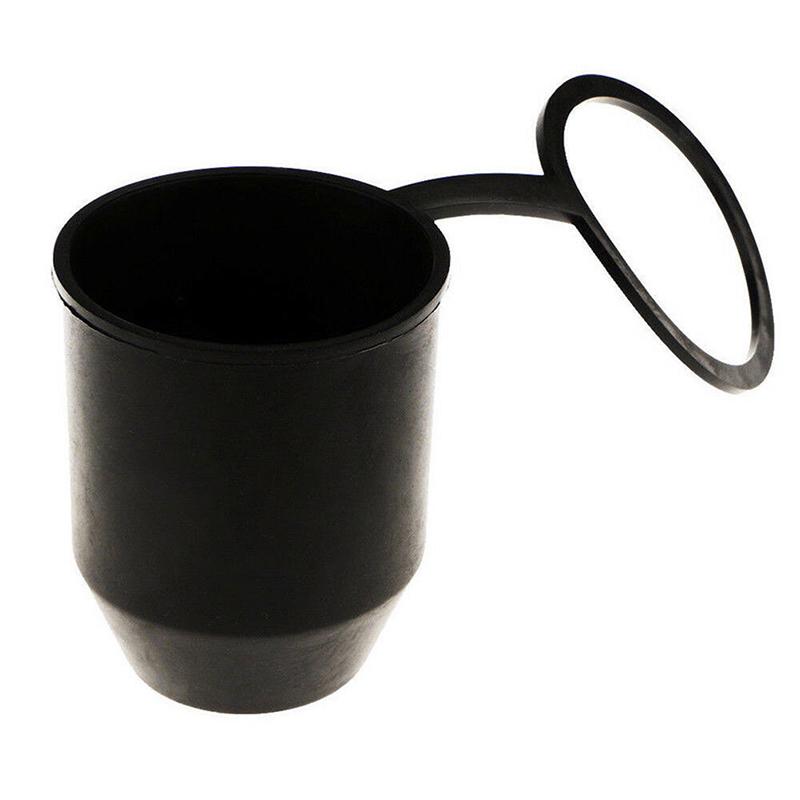 1X Pvc Black Tow Bar Ball Towball Cover Cap Towing Hitch Trailer Protection Cap