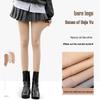 Langsha Fleece-Lined Nude Effect Pantyhose