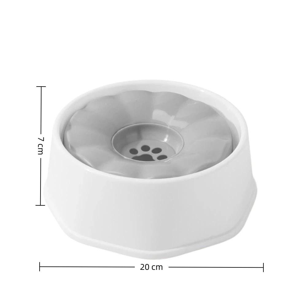 Floating Design Pet Dog Bowls Spill-Proof Detachable Dog Drinking Water Feeder  Pet Supplies