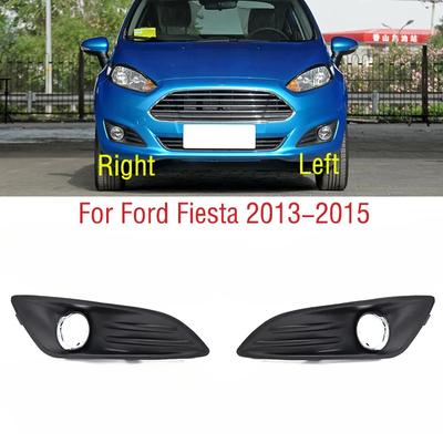 Для Ford Fiesta 2013 2014 2015 автомобильный передний бампер противотуманная фара лампа рамка крышка решетка защитный кожух