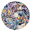 100 Moon Doodle Stickers Car Mobile Phone Water Cup Decorative Stickers Waterproof Creative Children's Cartoon Stickers