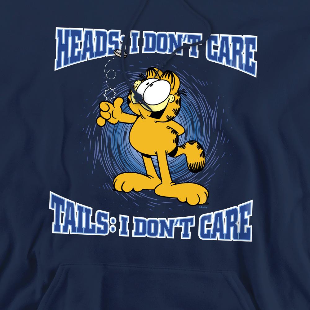 Garfield Mens Heads Or Tails Hoodie