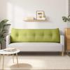 Back Cushion Light Green 160 x 24 x 50 cm Fabric