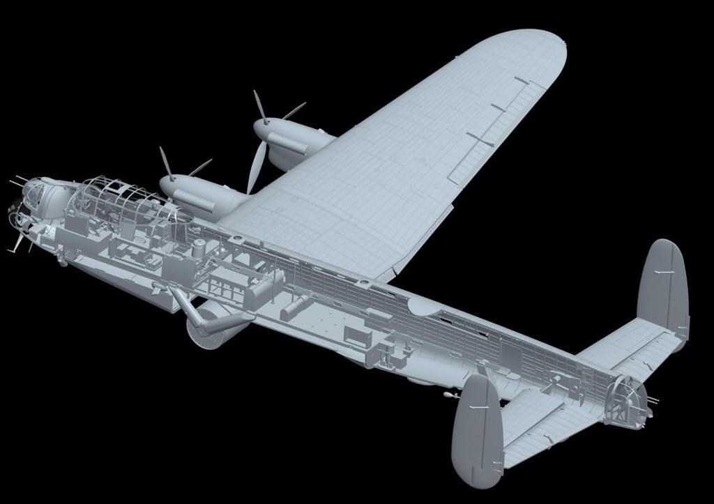 HK Models Avro Lancaster B Dambuster Пластиковая модель 01F006 1/48 Mk.III