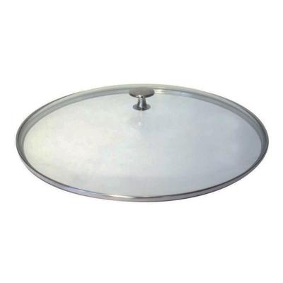 Стеклянная крышка - STAUB - 30 см - Круглая - Прозрачная - Ручка с никелированным покрытием