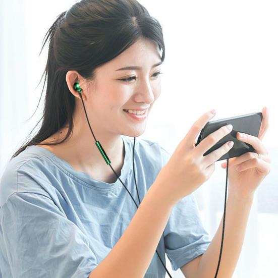 Игровые наушники с тяжелыми басами, HIFI-звук, микрофон с шумоподавлением и усилением басов, проводные наушники 3,5 мм