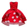 Minnie Mouse Halloween Costume for Polka Dot Sleeveless Size Ages Girls, Kids, Skirt, Outfit, Red, 100, 2-3