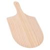 Wooden Pizza Board Plate Handle Dessert Cake with Loaf Bread Paddle Pan Crust Cutting Serving Service