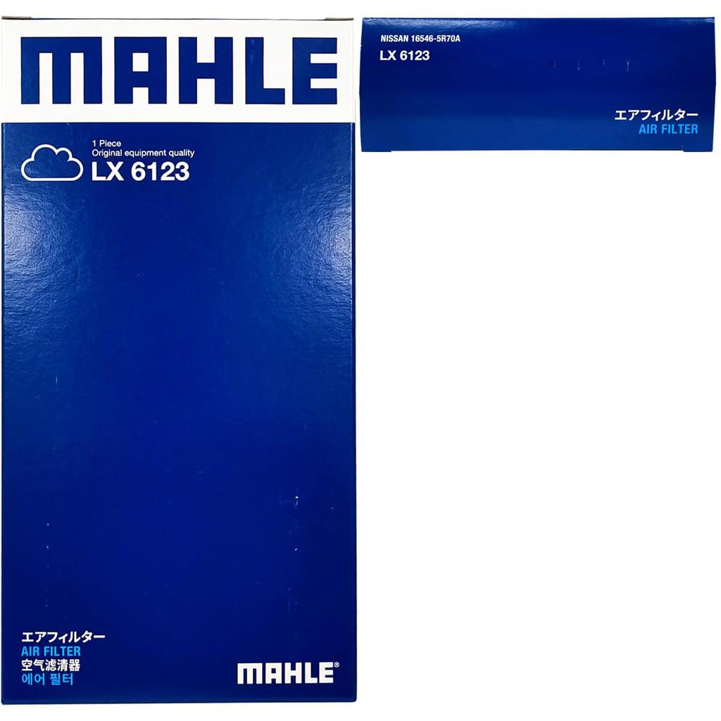Kicks Air Filter/Cleaner for Nissan RP15/SNP15, MAHLE LX6123 16546-5R70A, Genuine Filter Manufacturer