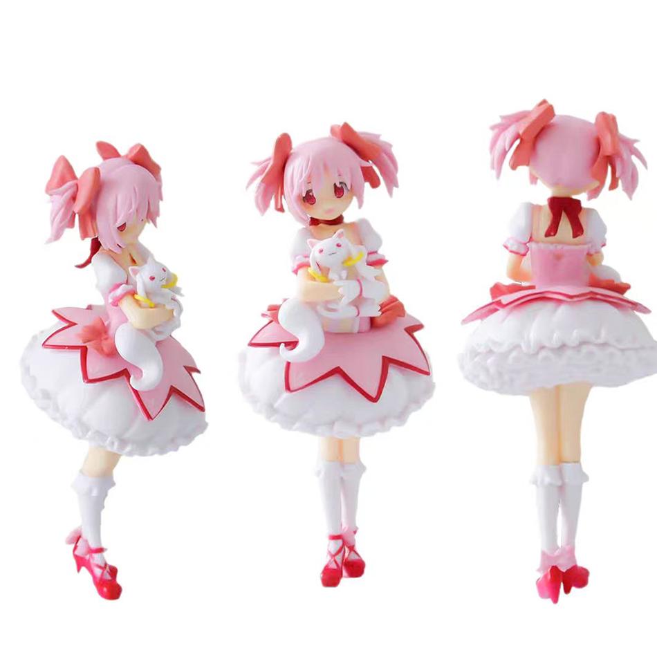 НОВАЯ 18см Кукла-фигурка Puella Magi Madoka Magica Настольное украшение Коллекционная игрушка Подарок для детей Фанатов