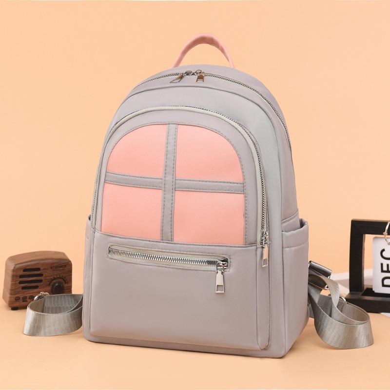 Retro Simple Backpack Women's Summer New Fashion Versatile Lightweight Backpack Large Capacity High Value Backpack