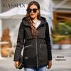 Gasman 2022 женский плащ, ветрозащитная куртка для женщин, повседневные парки средней длины с капюшоном, женская хлопковая одежда 8250