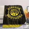 1pc Dortmund Print Flannel Blanket, High quality Comfortable for All Seasons, Home Decor, Warmth and Comfort, Perfect for Christmas Gifts28