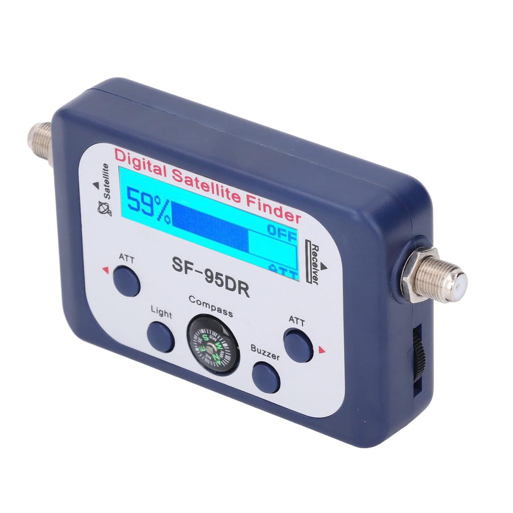 Цифровой спутниковый искатель сигнала 950?Портативный спутниковый искатель с ЖК-дисплеем 2150 МГц и подсветкой