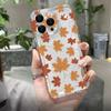 Autumn Warm Maple Leaf Print Phone Case for iPhone 17 16 15 14 13 12 11 16E Series Pro Max Plus Double Layer Protection
