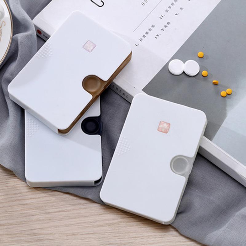 1PCS Pill Case Days Weekly Pill Case 6 Grids Medicine Tablte Dispenser Organizer Pill Box Pill Storage Organizer Container