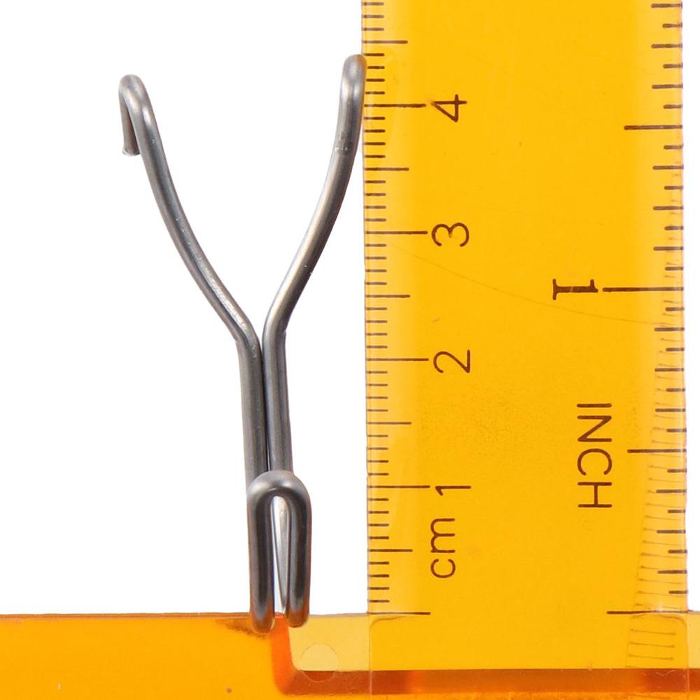 20 шт. Сетчатый держатель полки для товаров Подвесной Подходит для дисплейных крючков Стеллажи для хранения Розничный магазин Перфорированная панель Крючки