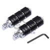 For Honda Shadow Sabre ACE VT 1100 750 Rebel 250 500 Motorcycle Highway Foot Pegs Rests Pedals Footrests Front Rider
