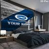 Brighton Hove Albion Custom Name Wall Tapestry Aesthetic Wall Hanging Printed Fabric Blanket Decorative Tapestries for Bedroom Living Room Home Decor