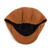 Men's Retro Suede Beret: Autumn/Winter Elastic Duckbill Painter Hat