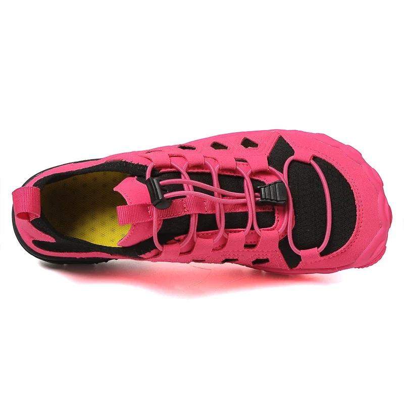 Мужские аквашузы, Женские босоногие водные туфли, Быстросохнущие пляжные сандалии, Кроссовки для ходьбы по воде, Ботинки для серфинга, Легкие размеры 35-46