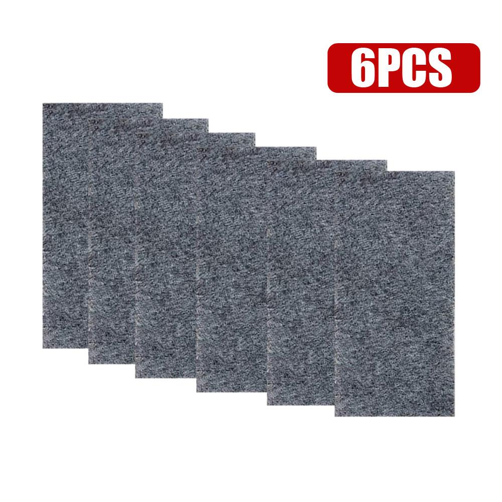 6 Pack Portable Nano Magic Cloth Easily Repair Paint Scratches Car Scratch Repair Cloth Easily Repair Paint Nano Sparkle Cloth