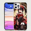 Чехол для телефона Date A Live Токисаки Куруми Для iPhone 18 17 Air 16 15 Plus 11 14 Pro Max 13 Mini 12 7 8 + SE Узор Арт Индивидуальная Обложка