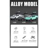 Infinium 1:32 Die-cast Cyber Truck Alloy Pull-back Model Car, B Silver