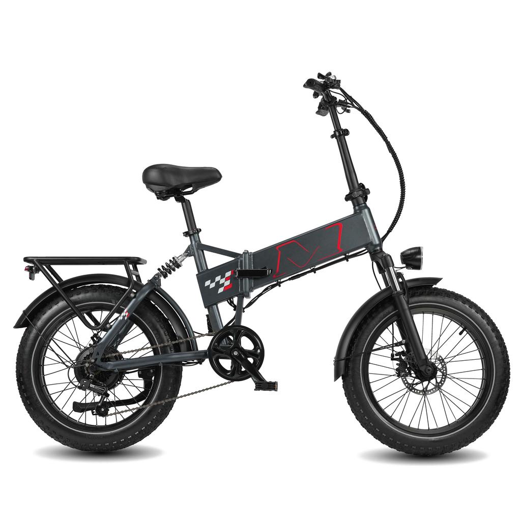 Maxturn POLARIS Electric Bike For Adult 500W Motor 48V 13Ah Battery 20 inch All-Terrain Tires Electric Bicycle