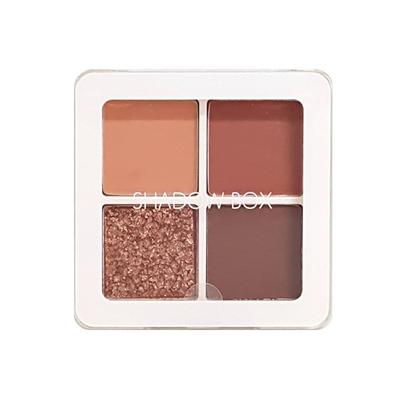 Палитра теней Saemmul Shadow Box 4 Color Palette, 02 Cafe Road, 1 шт.