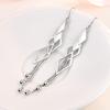 Lindon Copper Alloy Zircon Earrings Drop Earrings For Women Wedding Party Gifts