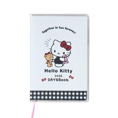 Sanrio Hello Kitty Карманный ежедневник 2026 Япония НОВЫЙ Персонажи Sanrio