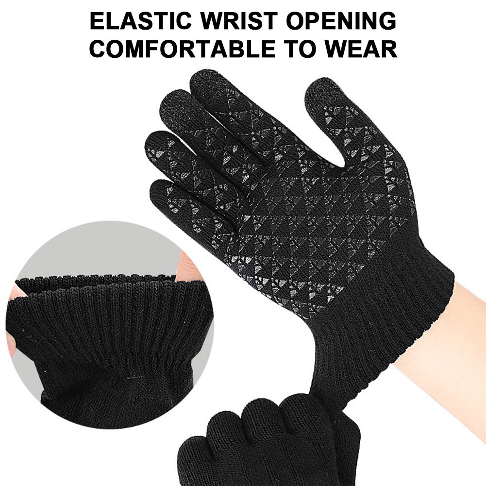 USB Heated Gloves for Outdoor Riding Climbing Skiing Motorcycle Gloves Touch Screen Mitten Winter Thermal Electric Heated Gloves