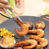 30/32/34/36/38cm Korean BBQ Grill Pan Round Shape Non-Stick Frying Pan Teppanyaki Pan  Home Picnic