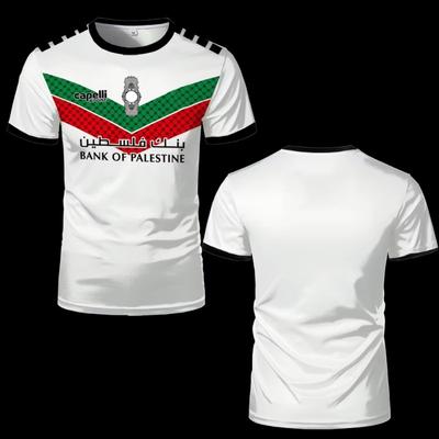 Мужские футболки с палестинским флагом Мужская одежда Футболка Палестинская футбольная майка Мужские футболки Взрослая и детская футболка Легкая футбольная форма
