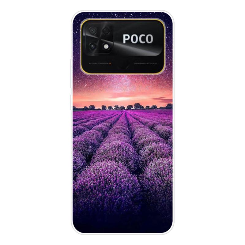 Для Xiaomi Poco C40 C 40 Чехол Мягкая силиконовая задняя крышка Мультяшный чехол для телефона Разнообразие