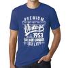 Homme T-shirt Graphique Vintage Year Cadeau 1953