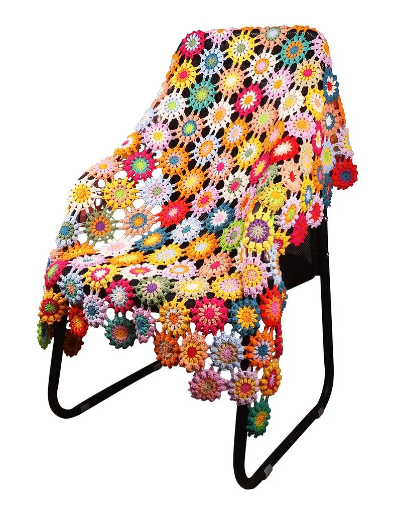 QKHEE Cotton Medium and Approximately Per for and Plush Toys Yarn, Thin, 12-Color Set, 50g/180m Ball, Crocheting, Knitting, Weaving, (Rainbow)