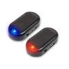 2 Pcs Car Fake Security Light Solar Powered Simulated Dummy Alarm Wireless Warning Anti-Theft Caution Lamp LED Flashing Lights