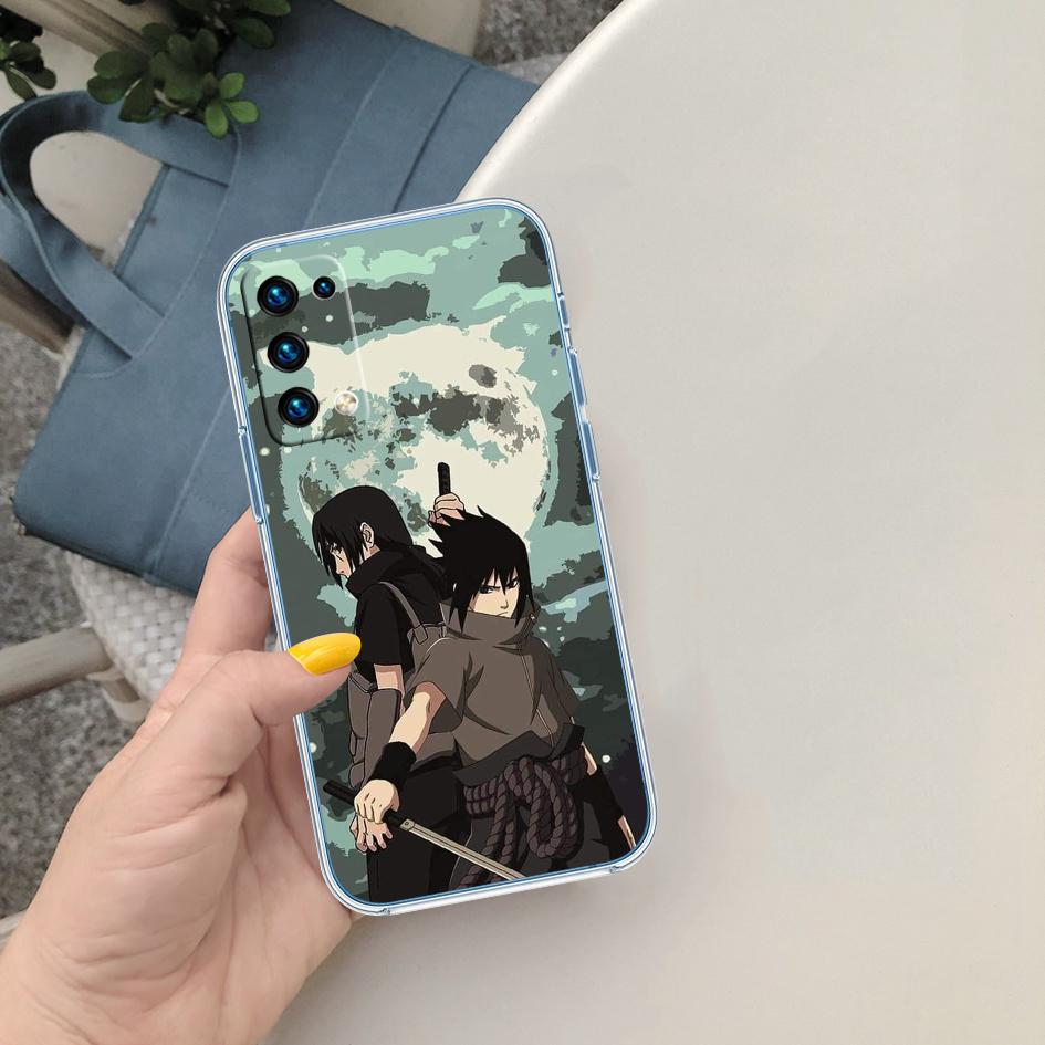 PP4 Anime Naruto Soft Shell Transparent Phone Case for Motorola Moto Edge 20 30 40 50 S30 Fusion Ultra Pro Neo Lite + G200 G23