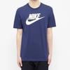 Nike Футболки мужские с круглым вырезом умеренного прямого кроя AR5004-411