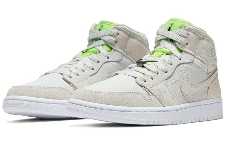 Jordan 1 Mid Vast Grey Ghost Green Женский CV3018-001