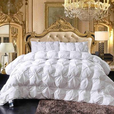 Толстое теплое белое хлопковое пуховое одеяло – Мягкое зимнее постельное белье