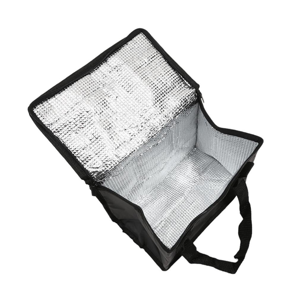 Insulated Thermal Cooler Bag Drink Storage Large Chilled Bags Cool Lunch Foods Lunch Box Zip Picnic Tin Foil Food Panier Repas