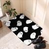 Halloween Doormat Flannel Printing, Halloween Carpet Door Decorations Door Mat