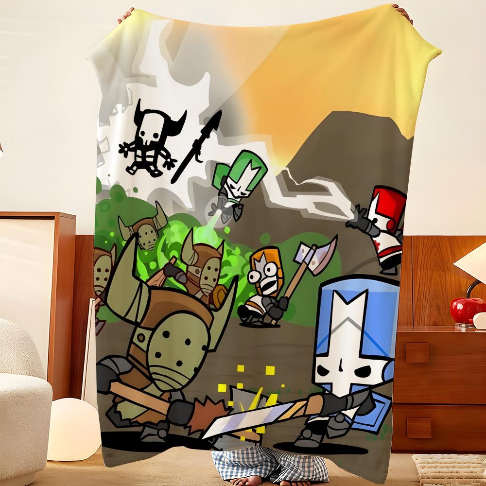 Игровое одеяло C-Castle C-Crashers, легкое, уютное, прочное, стирающееся, милое, классное