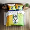 Futbola Klubs METTA Duvet Cover Set King Queen Double Full Twin Single Size Bed Linen Set