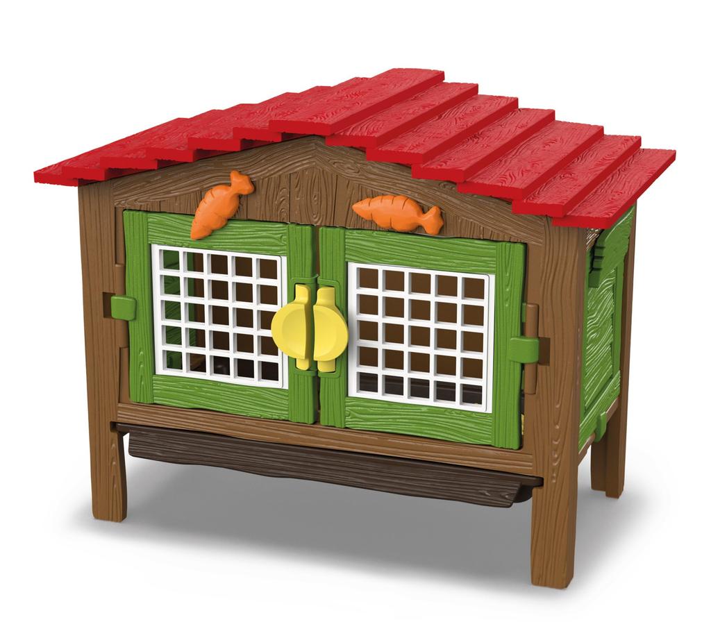 Schleich Farm World Rabbit Hutch 42728