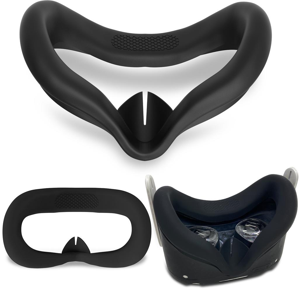 Аксессуары для Oculus Quest 2, силиконовая маска для лица VR, чехол VR, крышка ручки сенсорного контроллера Quest 2, защитная крышка объектива, одноразовая крышка для глаз