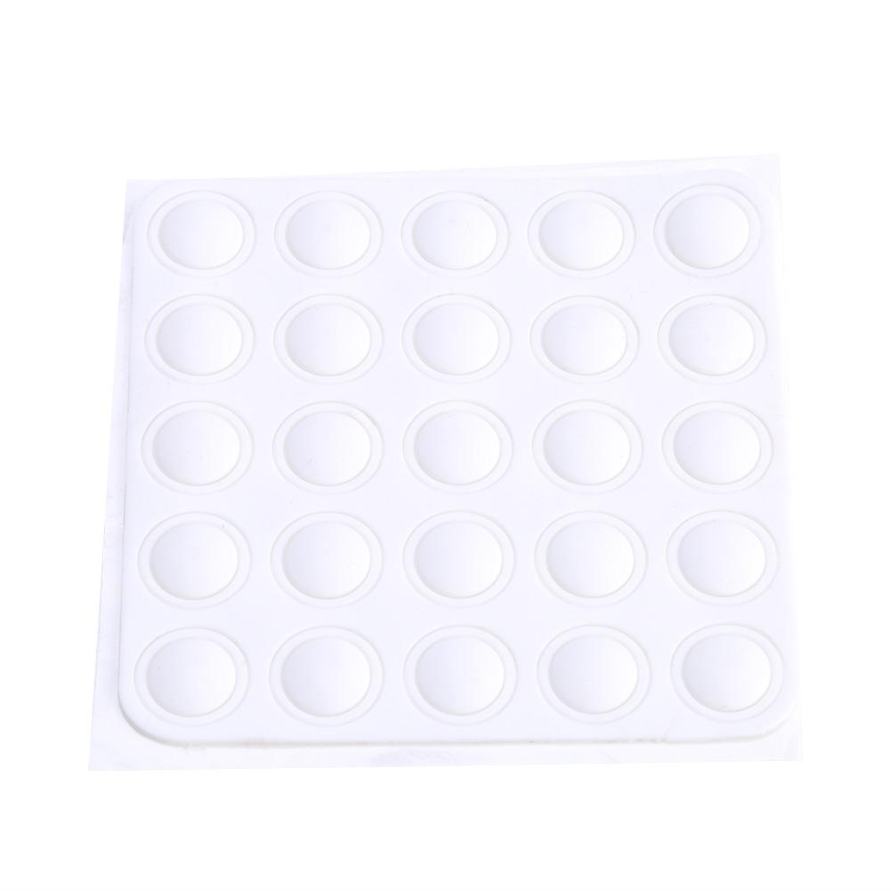 1 x 25 шт. цветная кнопка для ногтей УФ-гель-лак этикетка наклейка клей паста